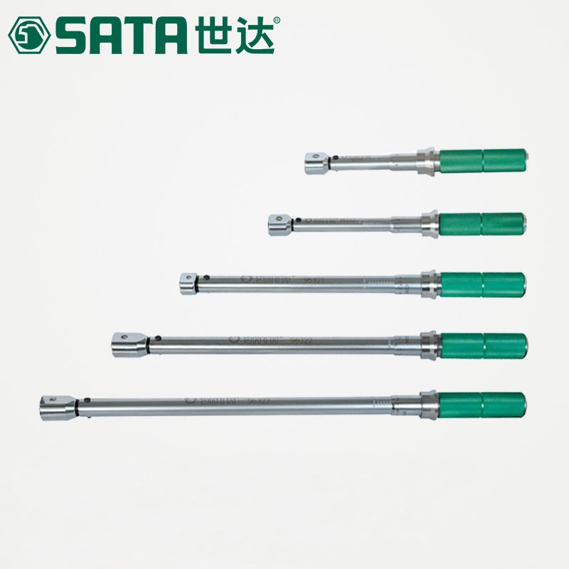 SATA世達(dá)專業(yè)級可換頭可調(diào)式扭力扭矩扳手96321，范圍20-100NM